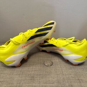 Adidas Crazyfast Yellow Soccer Cleats